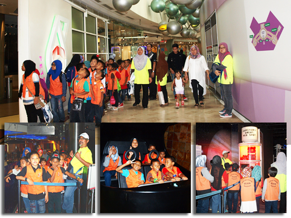 Educational Visits With Underprivileged Children Of Pulau Indah