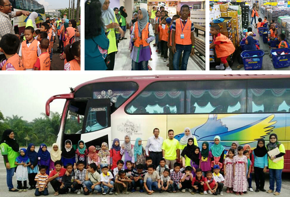 Hari Raya Preparations Program for Underprivileged Children in Pulau Indah