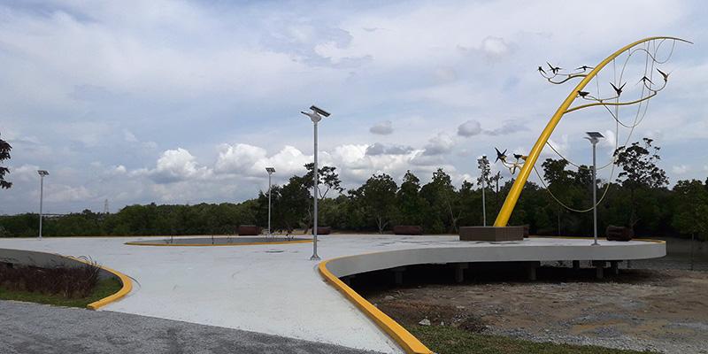 Update On The Completion Of River Track Cycle Park