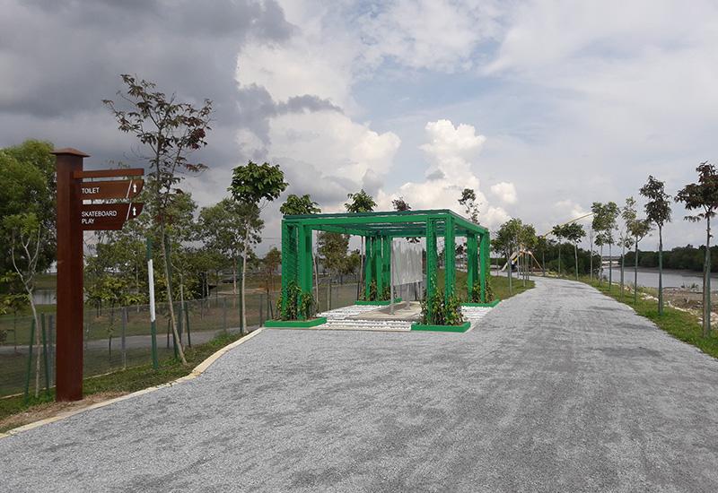 Update On The Completion Of River Track Cycle Park