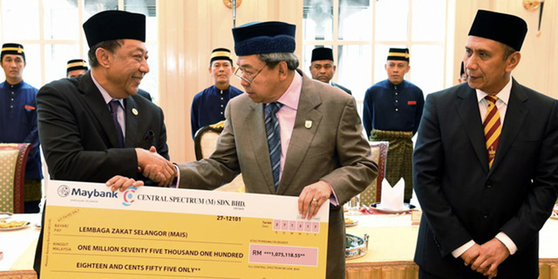 Zakat Payment Ceremony