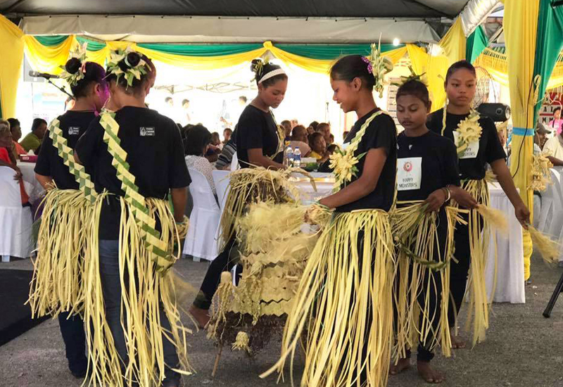 Community Program With Indigenous People Of Pulau Indah