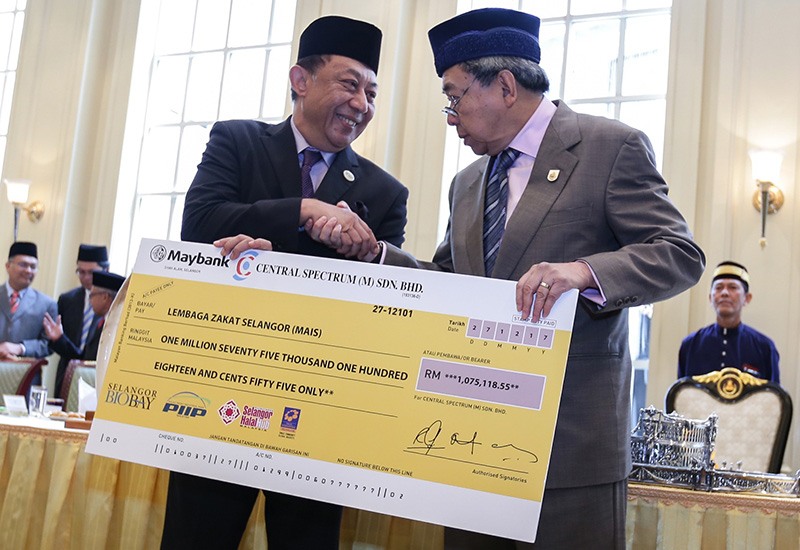 Zakat Payment Ceremony