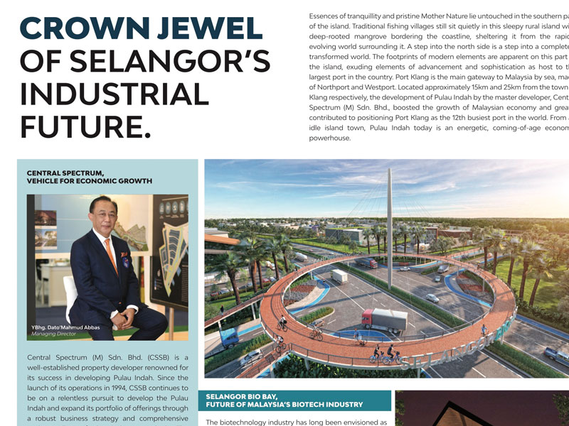 Crown Jewel Of Selangor's Industrial Future