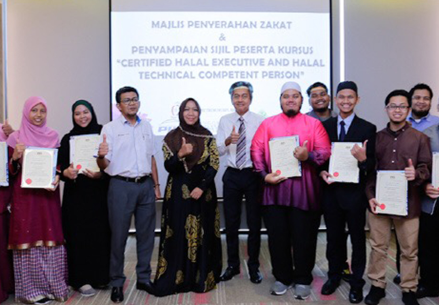 Zakat Donation And HTCP Certificate Presentation