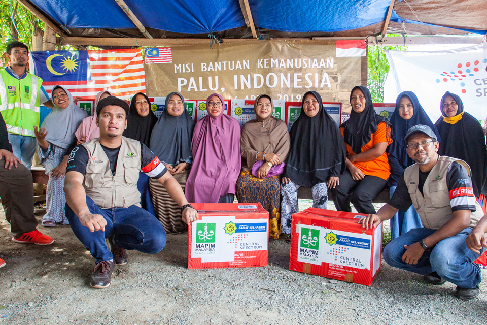 Sembako for Palu, a humanitarian mission beyond border