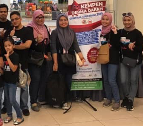 Amal Leads Blood Donation Campaign