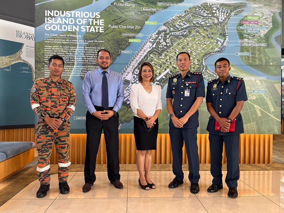 Kunjungan Hormat Oleh Ketua Balai Bomba Dan Penyelamat Malaysia Pelabuhan Klang